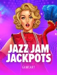 jazz jam jackpots slot logo